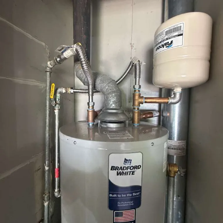 New natural gas water heater replacement in Tahlequah, Oklahoma
