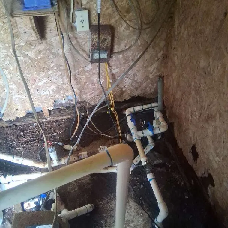 Inline check valve replacement near a well pump system in Tahlequah OK by Clog Hunter
